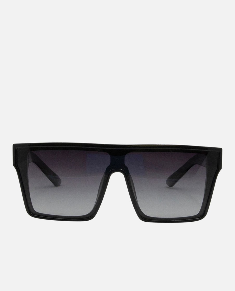 Men Sin Sunglasses | Loose Cannon: Shiny Black Sunglasses