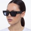 Women Le Specs Sunglasses | Le Spec Shmood Black Smoke