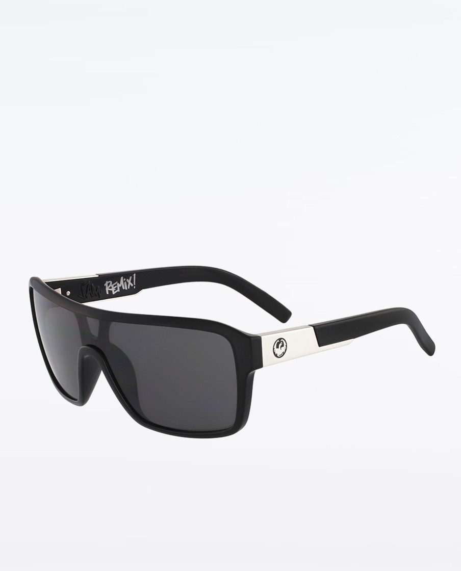 Women Dragon Sunglasses | Remix Jet Grey (Black/Smoke) Sunglasses