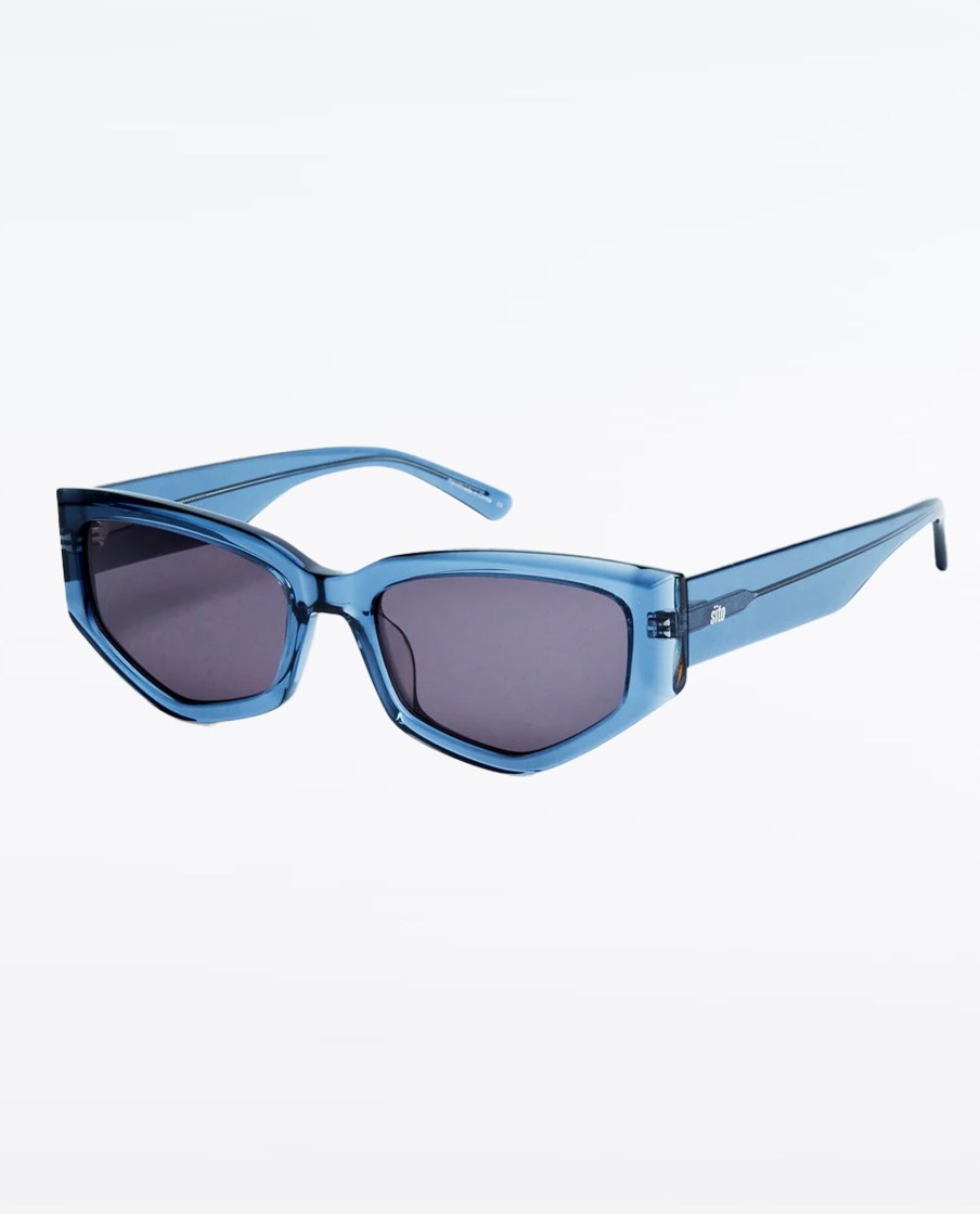 Women Sito Shades Sunglasses | Diamond : Denim/Smokey Grey