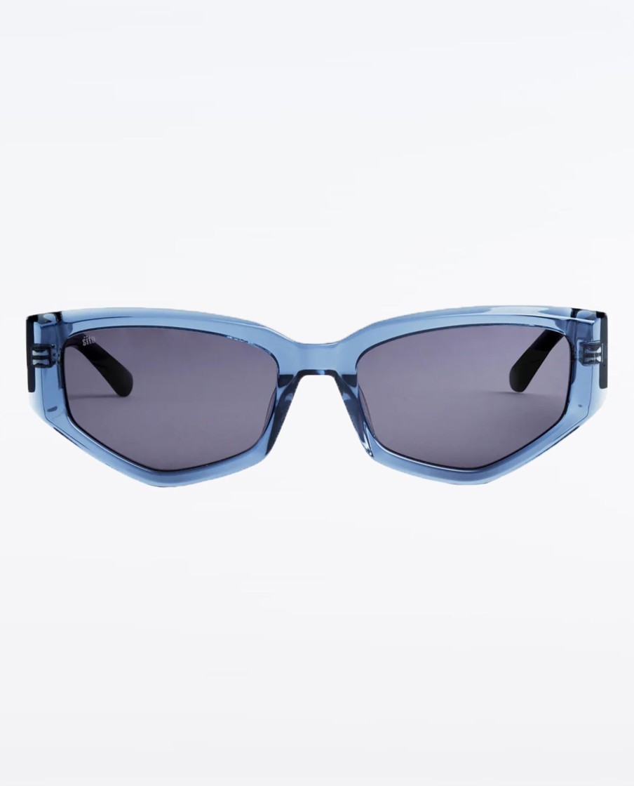 Women Sito Shades Sunglasses | Diamond : Denim/Smokey Grey