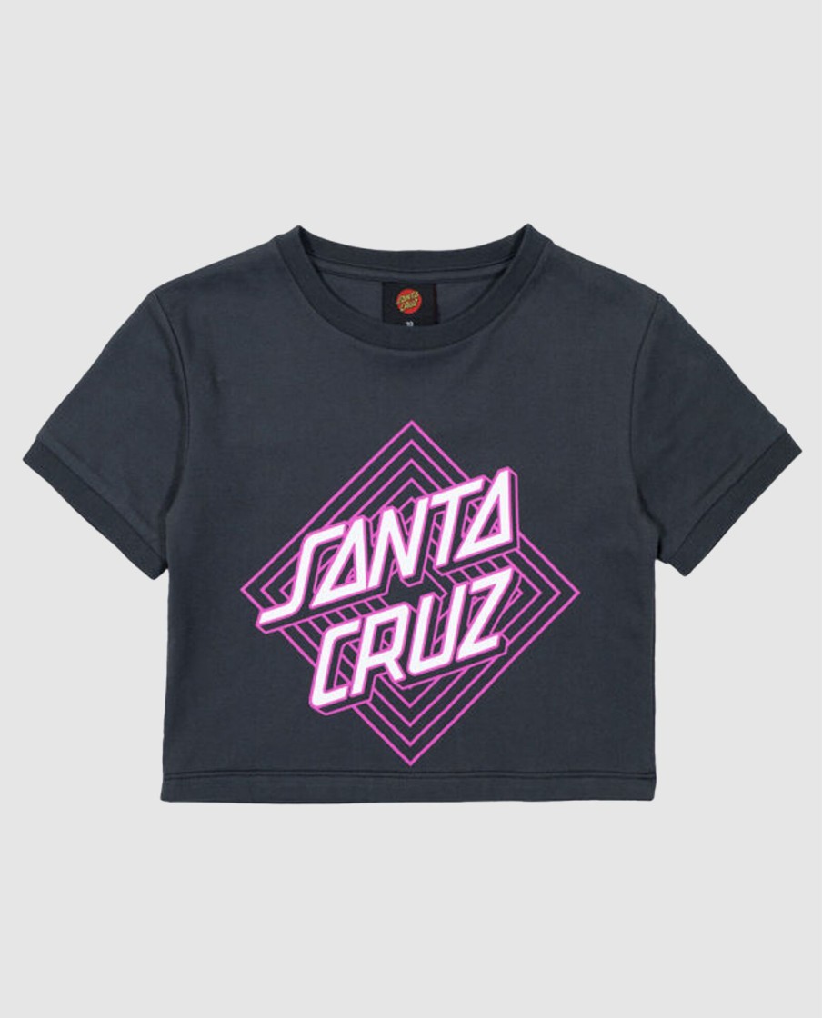 Kids Santa Cruz Tops | Solitaire Dot Front Baby Tee