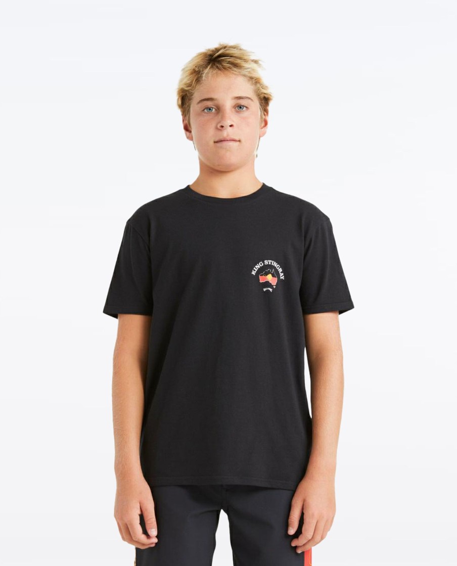 Kids Billabong Tops | Boys 8-16 King Stingray Australia T-Shirt