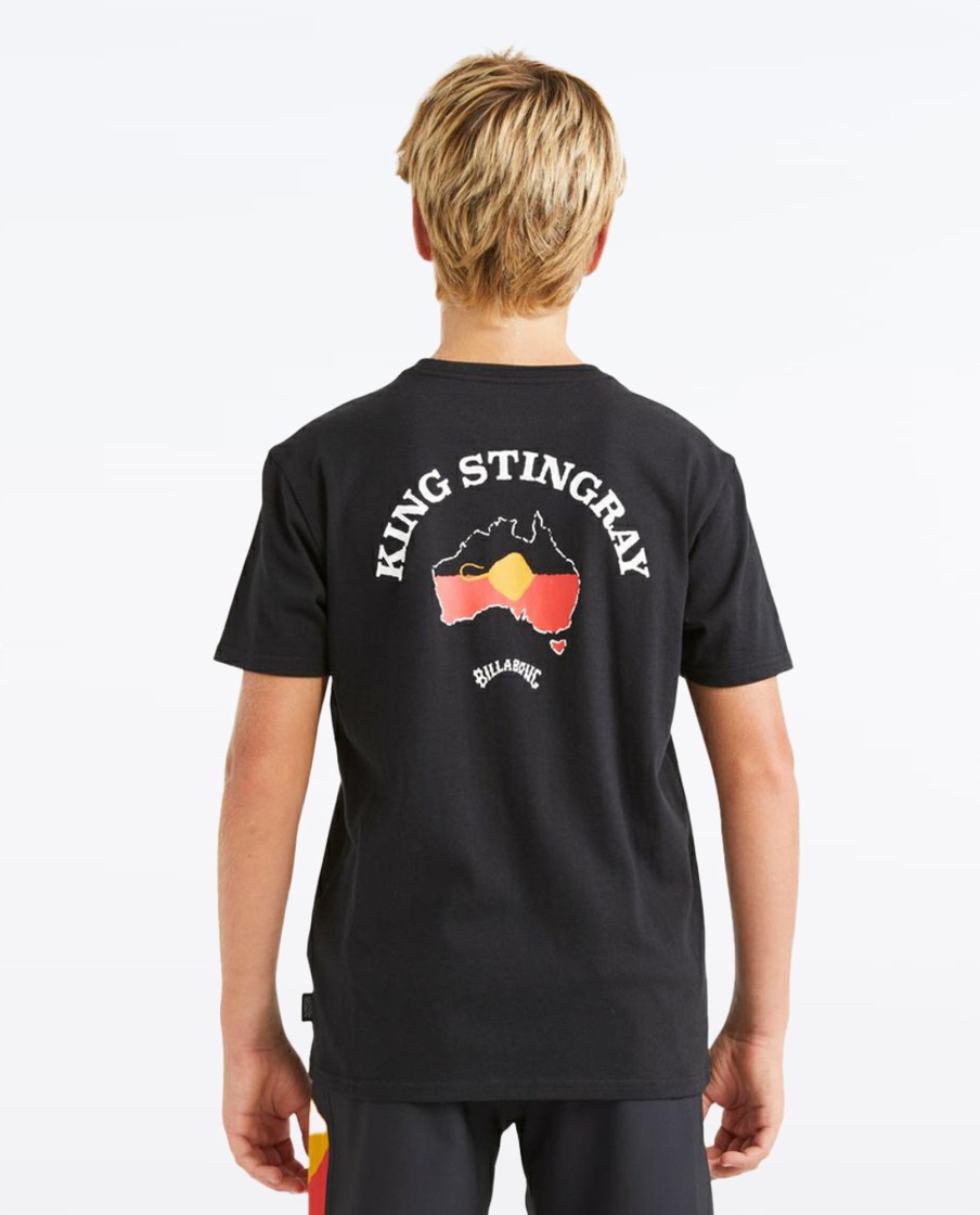 Kids Billabong Tops | Boys 8-16 King Stingray Australia T-Shirt