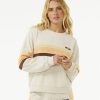 Women Rip Curl Hoodies & Jumpers | Surf Revival Panelled Crew