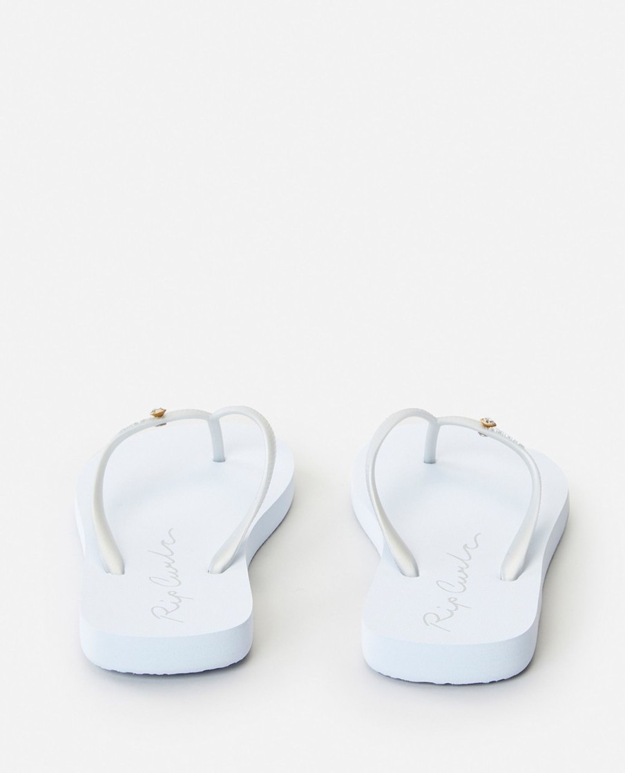 Women Rip Curl Sandals & Thongs | Script Wave Open Toe ( 2For $40) Thongs