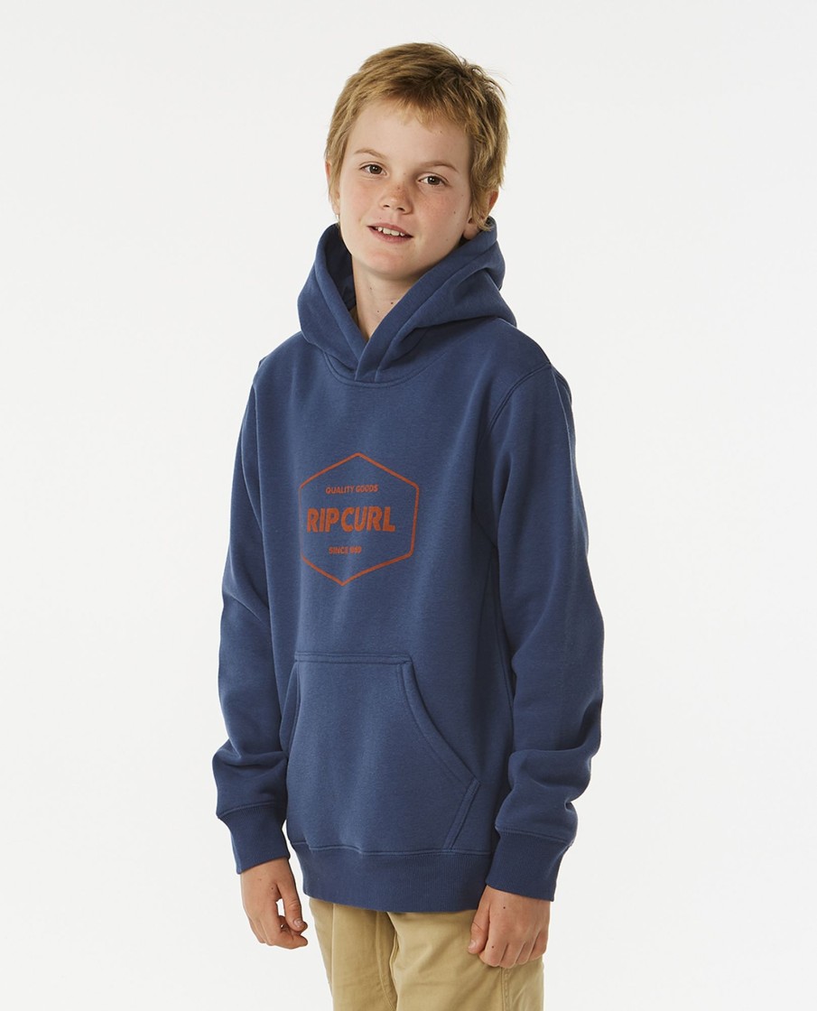 Kids Rip Curl Tops | Stapler Hood-Boy