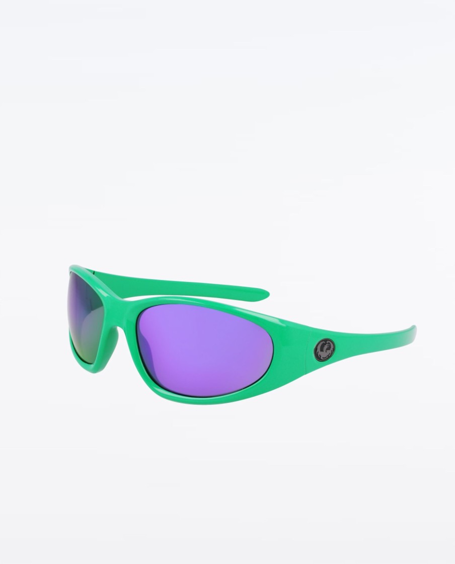 Men Dragon Sunglasses | The Box 2.0 Shiny Dew W/ Lumalens Purple Ion