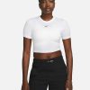 Women Nike Tops & Tees | Nsw Tee Essntial Slim Crop Top