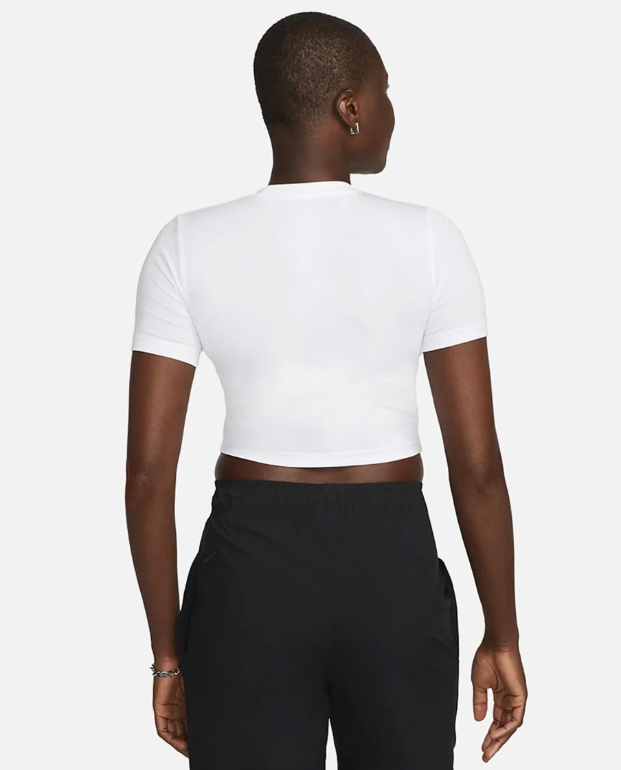 Women Nike Tops & Tees | Nsw Tee Essntial Slim Crop Top