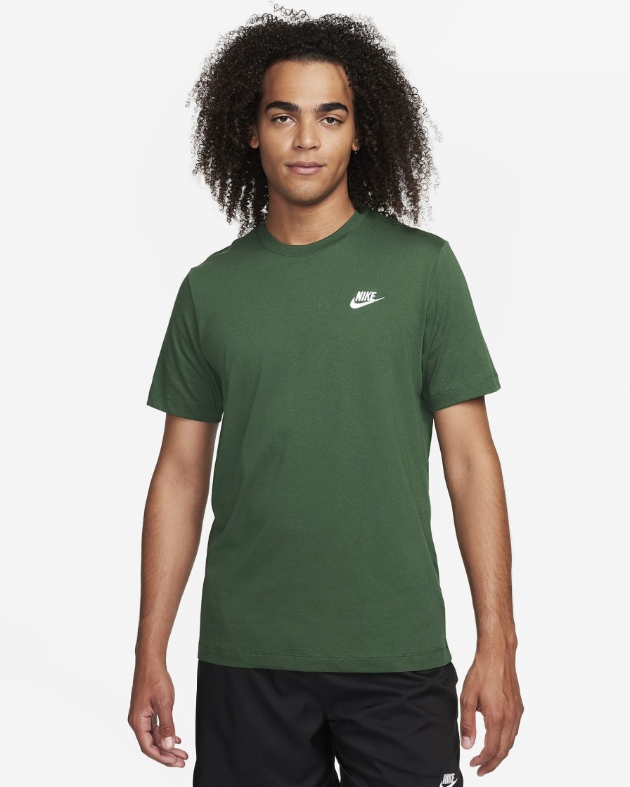 Men Nike Tees & Polos | Nsw Club Short Sleeve Tee