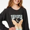 Kids Rip Curl Tops | Sun Butterfly Crew - Girl