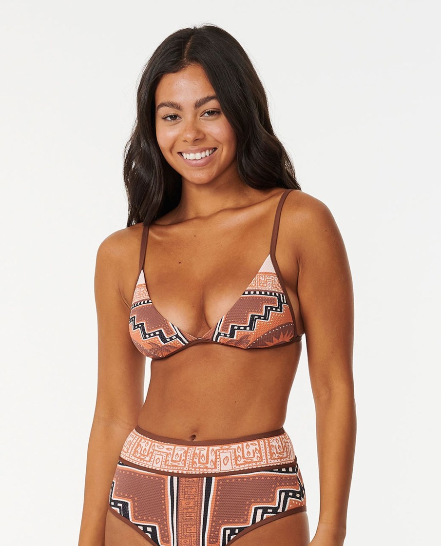 Women Rip Curl Swimwear | Pacific Dreams Tall Tri Top