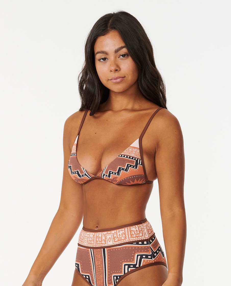 Women Rip Curl Swimwear | Pacific Dreams Tall Tri Top