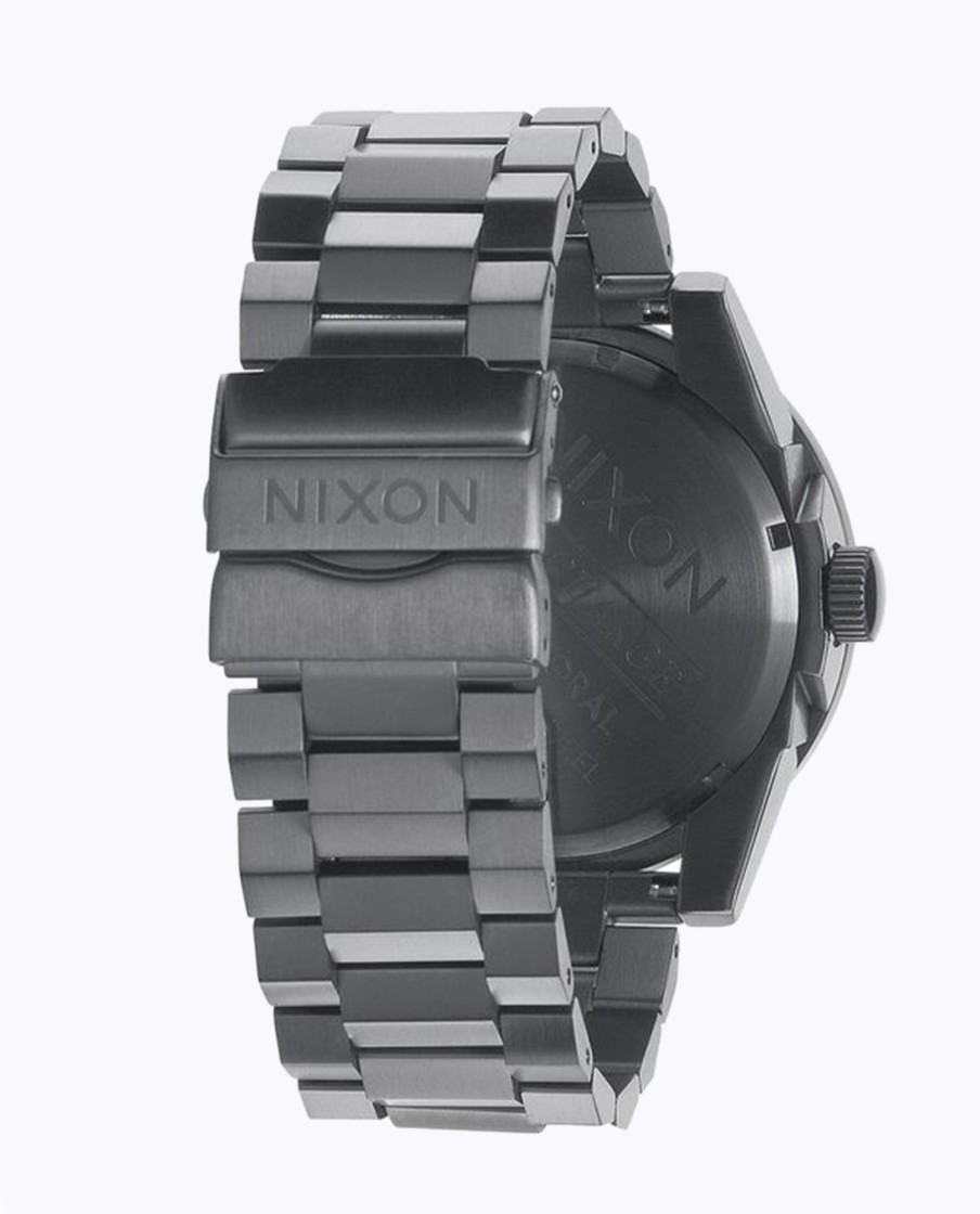 Men Nixon Watches | Corporal All Gunmetal/Black Watch