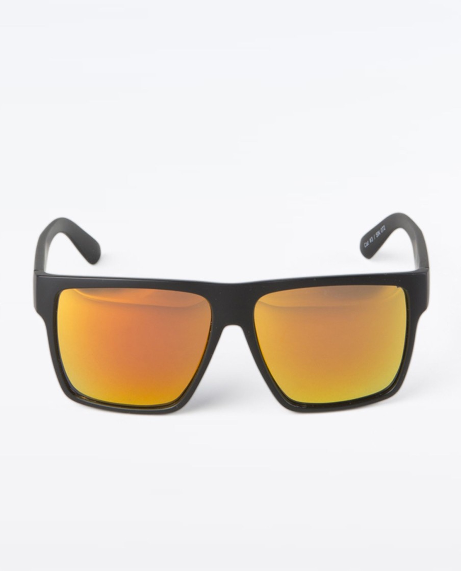 Men Sin Sunglasses | Vespa Matte Black Red Sunglasses