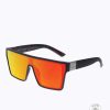 Men Sin Sunglasses | Loose Cannon Matte Black Red Sunglasses