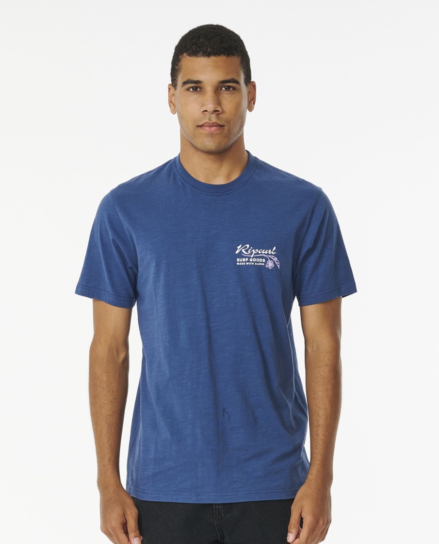 Men Rip Curl Tees & Polos | Mod Tropics Aloha Tee