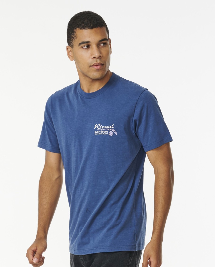 Men Rip Curl Tees & Polos | Mod Tropics Aloha Tee