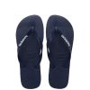 Kids Havaianas Shoes | Kids Rubber Logo Navy Mix Thongs