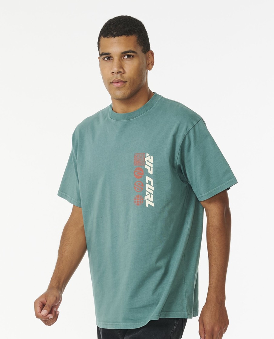 Men Rip Curl Tees & Polos | Horizons Tee