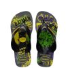 Kids Havaianas Shoes | Havs Kids Max Herois Gry/Blk