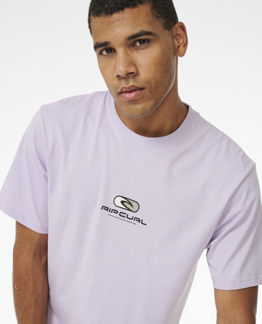 Men Rip Curl Tees & Polos | Pill Icon Tee