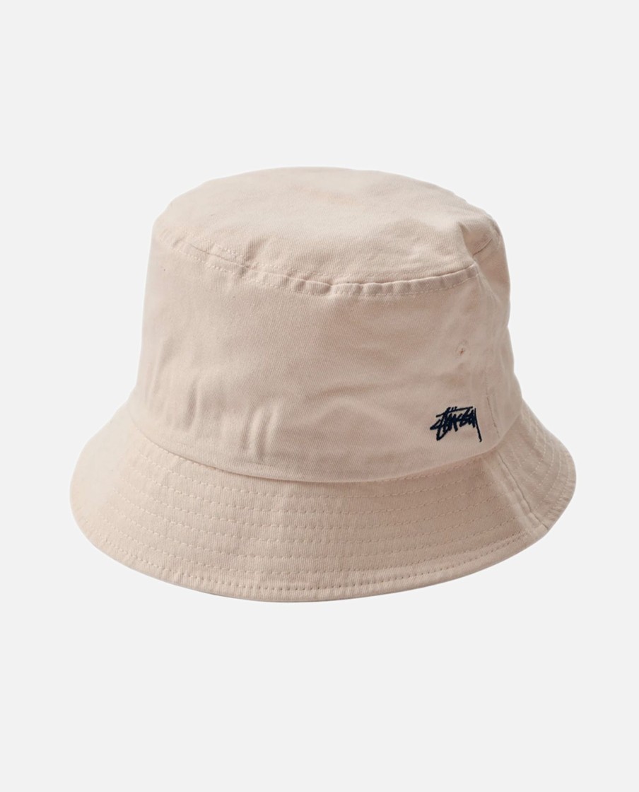 Men Stussy Hats | Solid Ss Link Bucket Hat