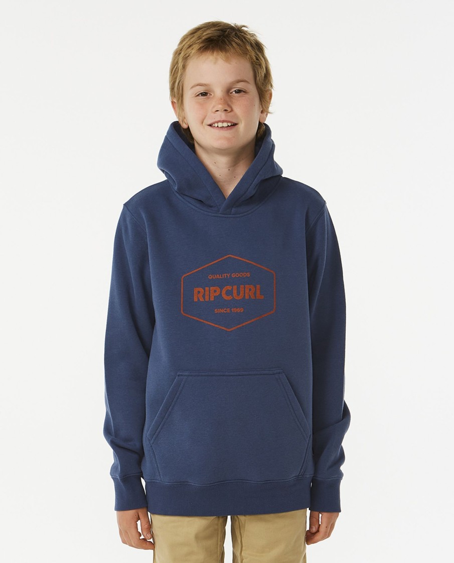 Kids Rip Curl Tops | Stapler Hood-Boy