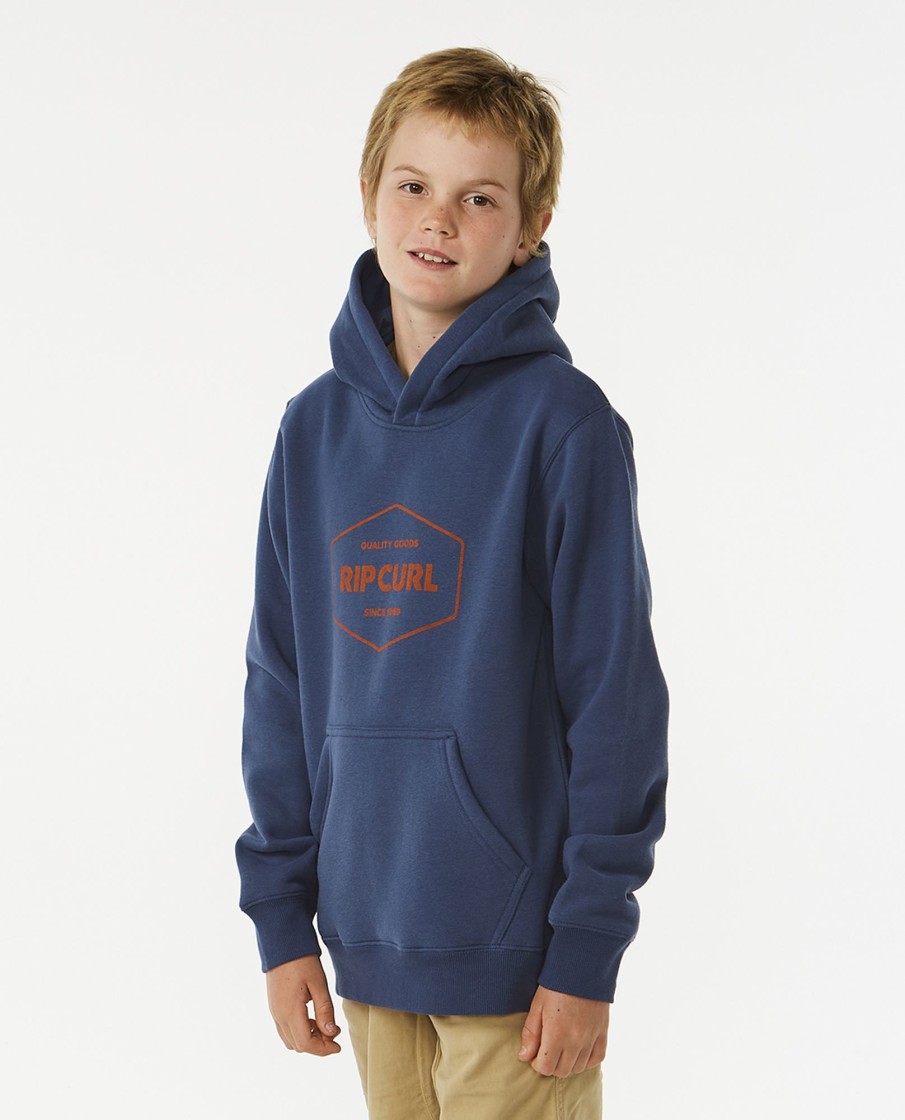 Kids Rip Curl Tops | Stapler Hood-Boy