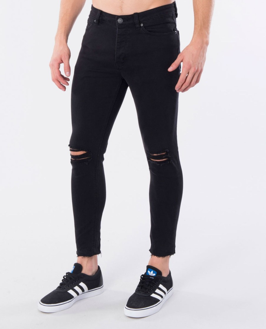 Men Abrand Jeans Pants & Jeans | Dropped Skinny Turn Up Jeans