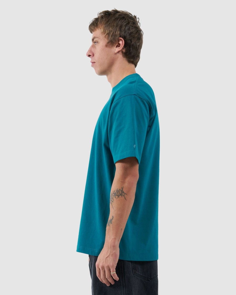 Men Worship Tees & Polos | Lay Doubt Tee-Deep Lake Green