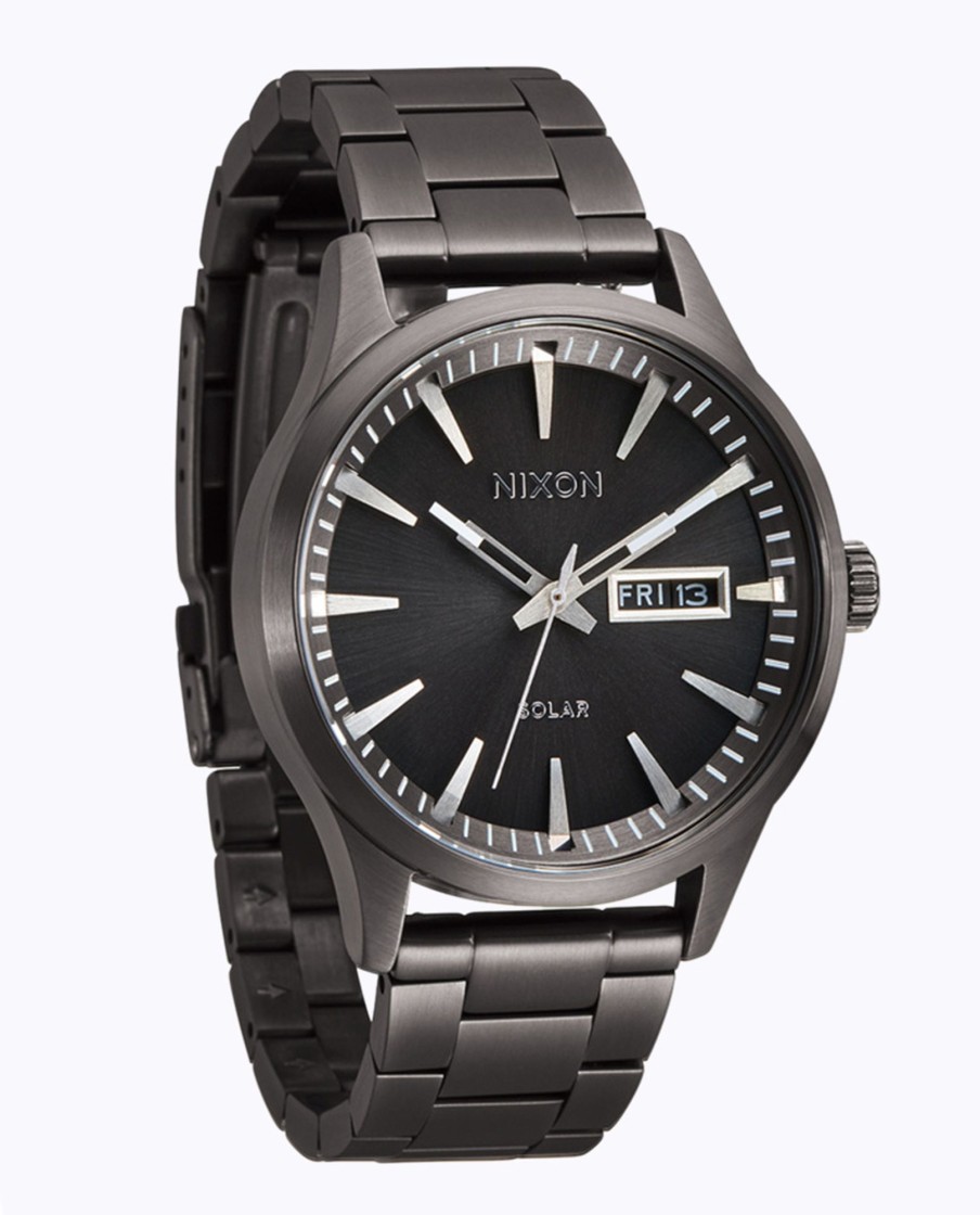 Women Nixon Watches | Sentry Solar Stainless Watch