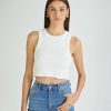 Women Abrand Jeans Singlets | Heather Singlet Recycled Tank