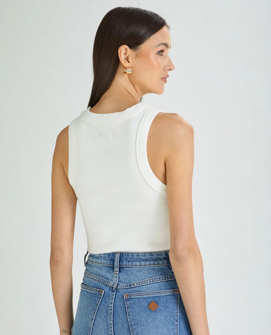 Women Abrand Jeans Singlets | Heather Singlet Recycled Tank