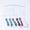 Men Globe Socks | Stealth Crew Sock 5Pk