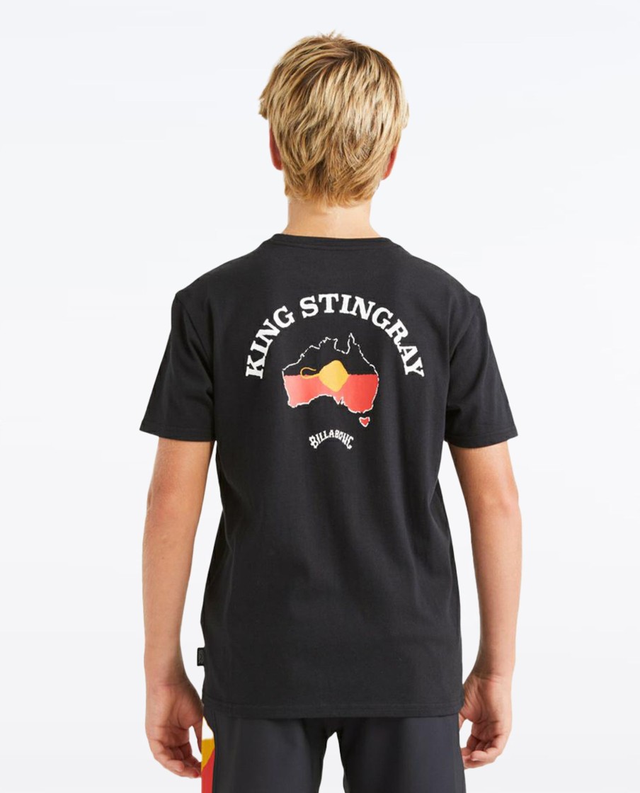 Women Billabong Tops & Tees | Boys 8-16 King Stingray Australia T-Shirt