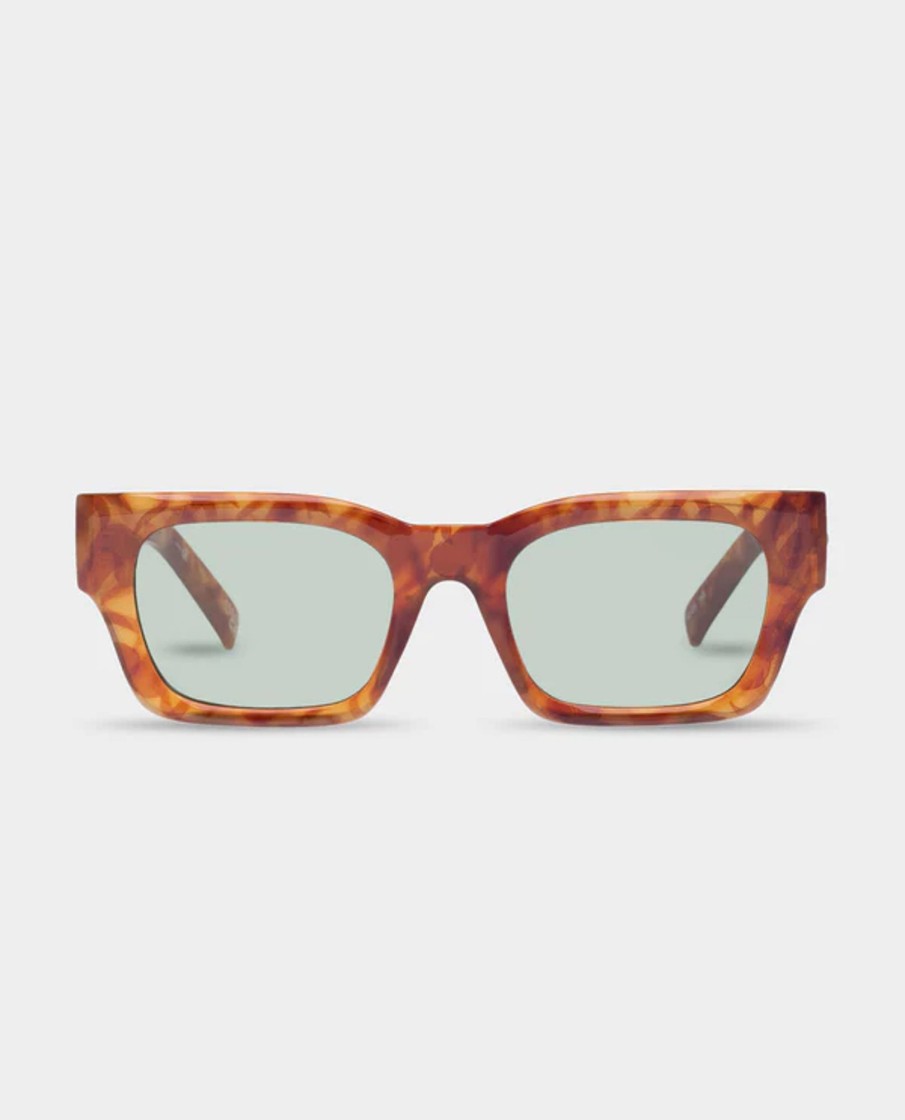 Women Le Specs Sunglasses | Le Spec Shmood Amber Haze