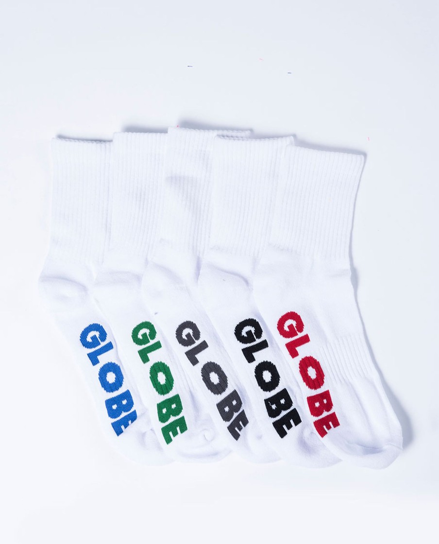 Kids Globe Accessories | Stealth Crew Sock 5Pk