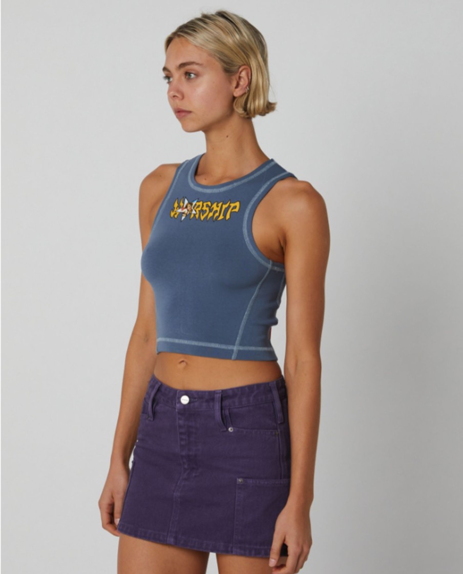 Women Worship Singlets | Ponder Tiny Tank