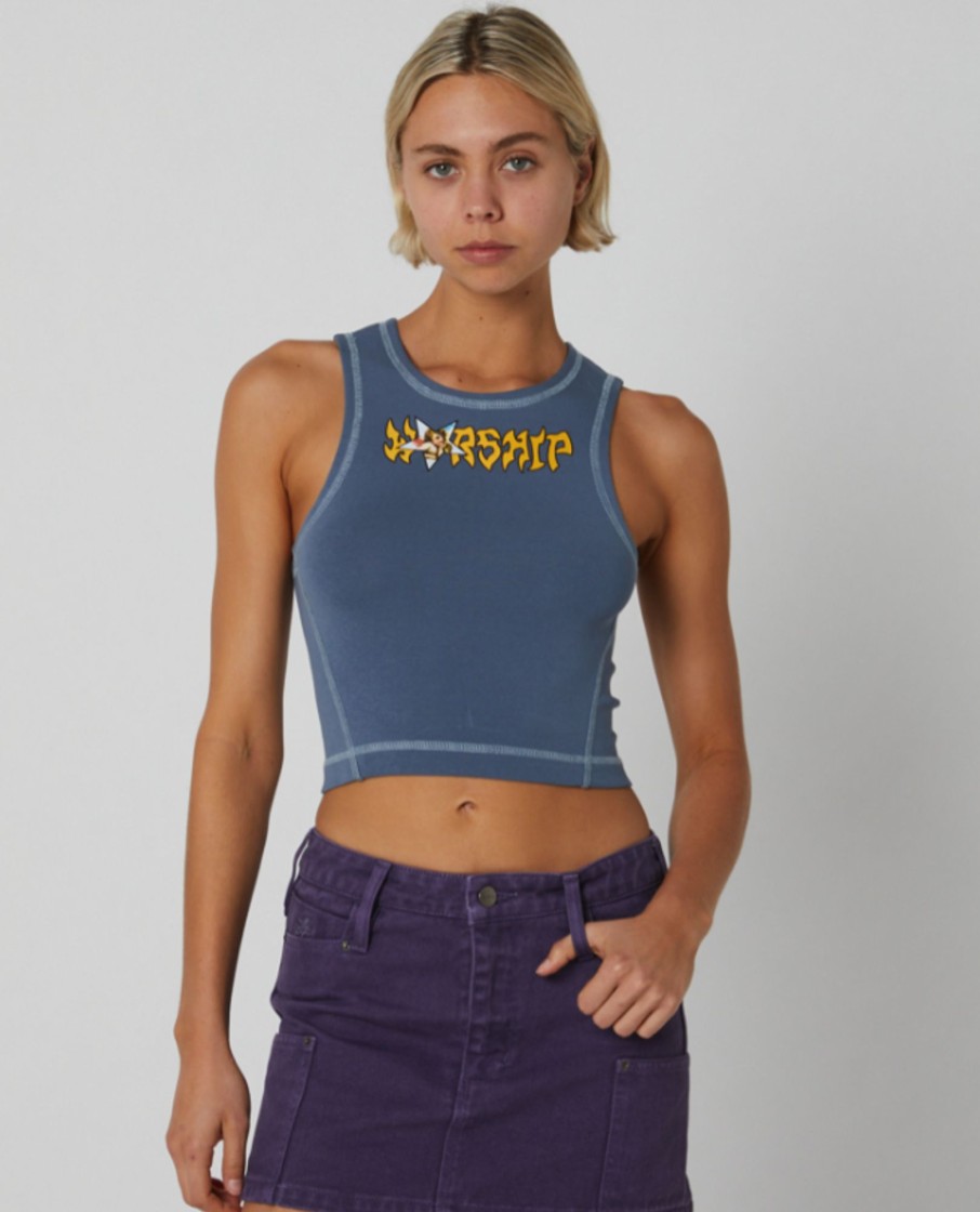 Women Worship Singlets | Ponder Tiny Tank