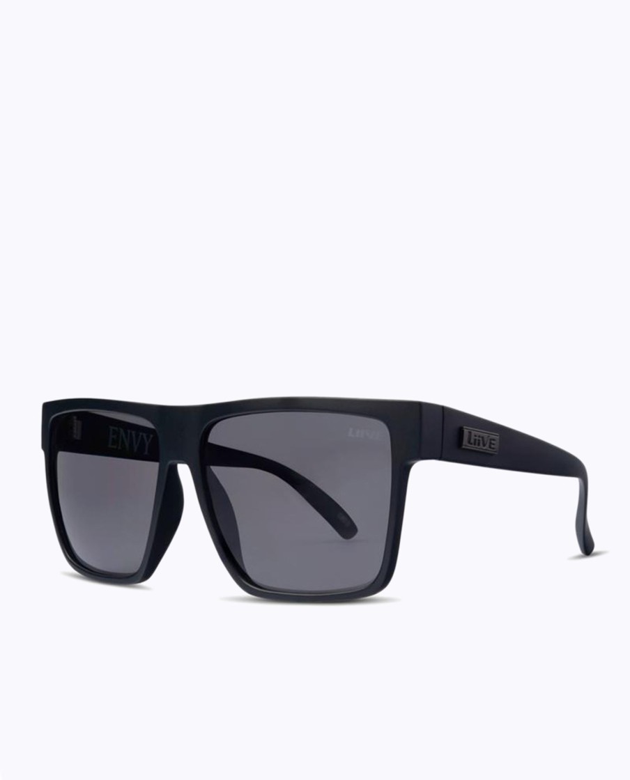 Men Liive Sunglasses Sunglasses | Envy Matt Black Sunglasses