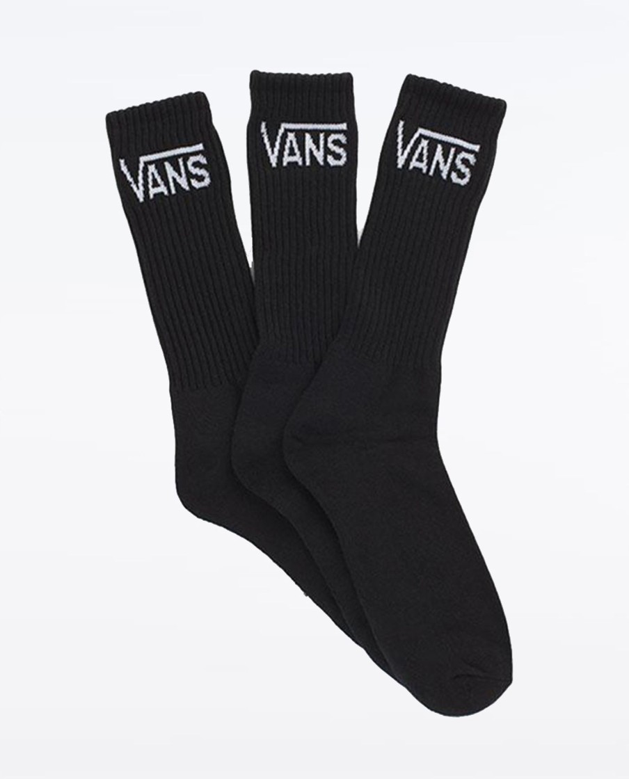 Men Vans Socks | Vans Classic Crew 3Pk Sock (1-6)