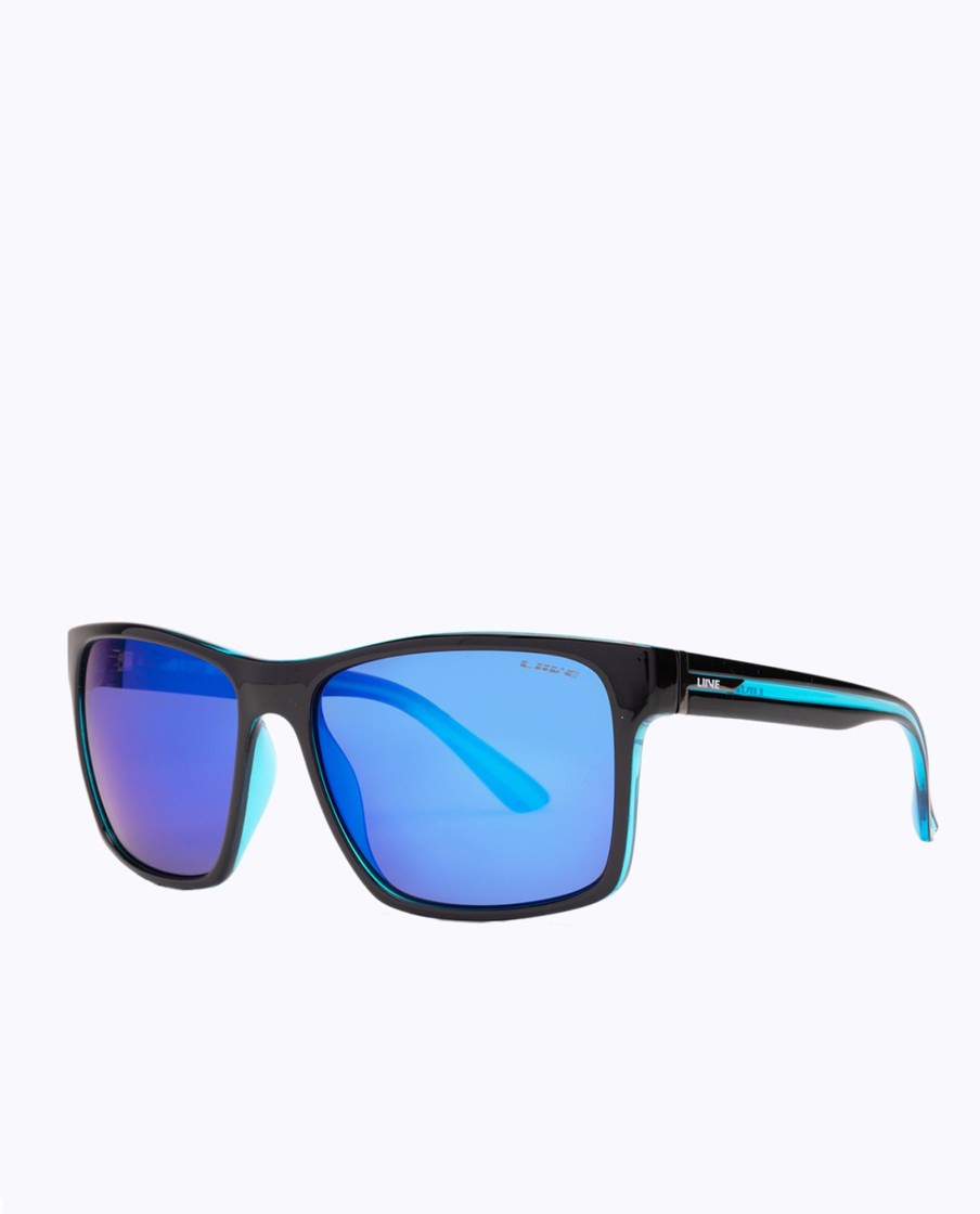 Men Liive Sunglasses Sunglasses | Kerrbox Mirror Xtal Neon Black Sunglasses