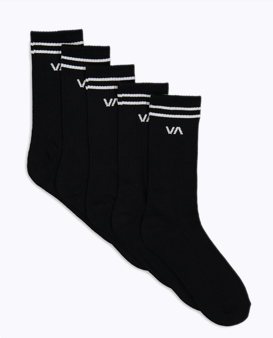 Women RVCA Socks | Union Sock Iii 5Pk