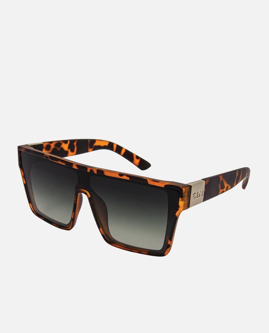 Men Sin Sunglasses | Sin Loose Cannon Matte Tort Grad Sunglasses