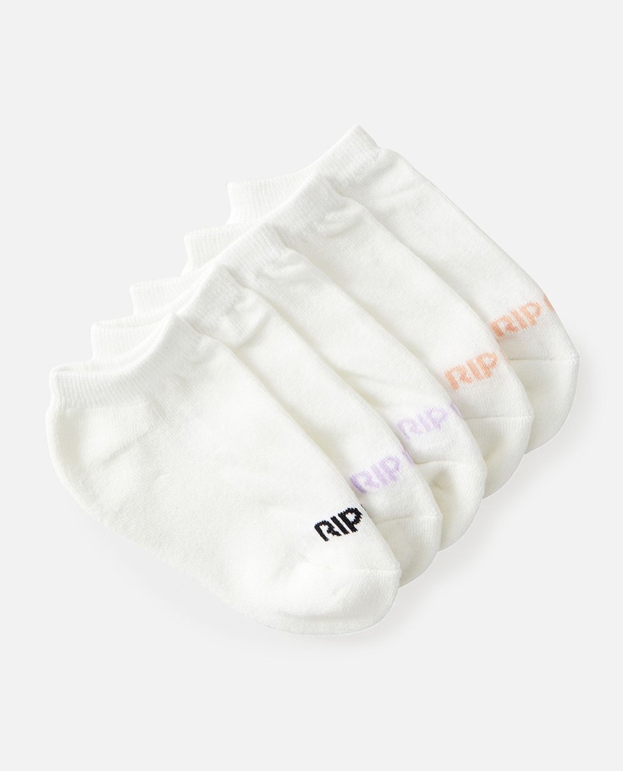 Kids Rip Curl Accessories | Ankle Socks 5Pk