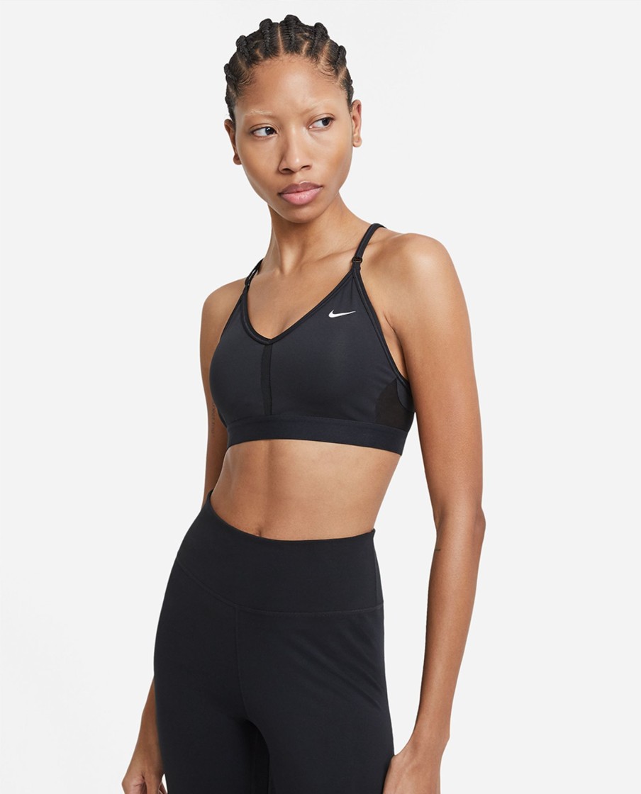 Women Nike Tops & Tees | Women'S Nike Dry Fit Indy V-Neck Bra