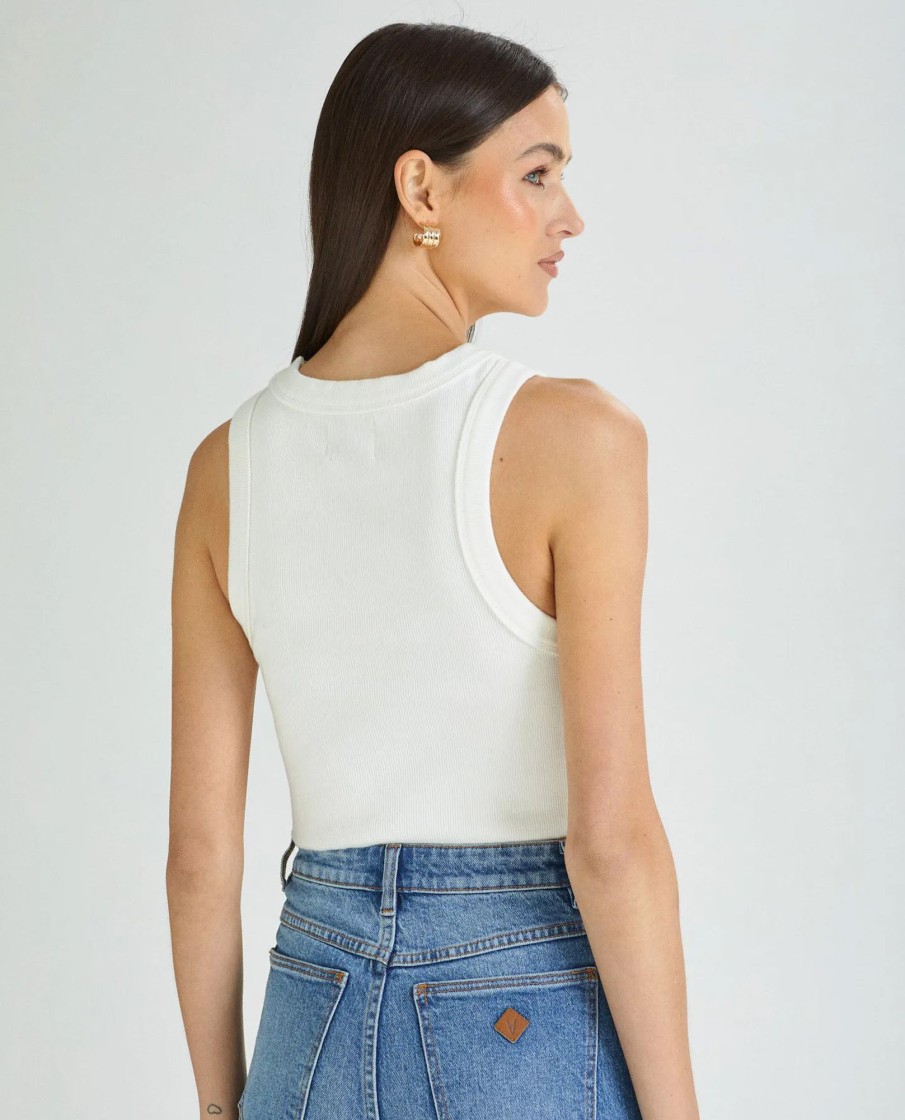 Women Abrand Jeans Singlets | Heather Singlet Recycled Tank