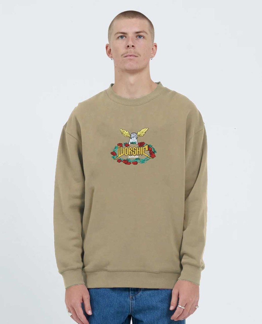 Men Worship Hoodies & Jumpers | Ring O Rosie Crew